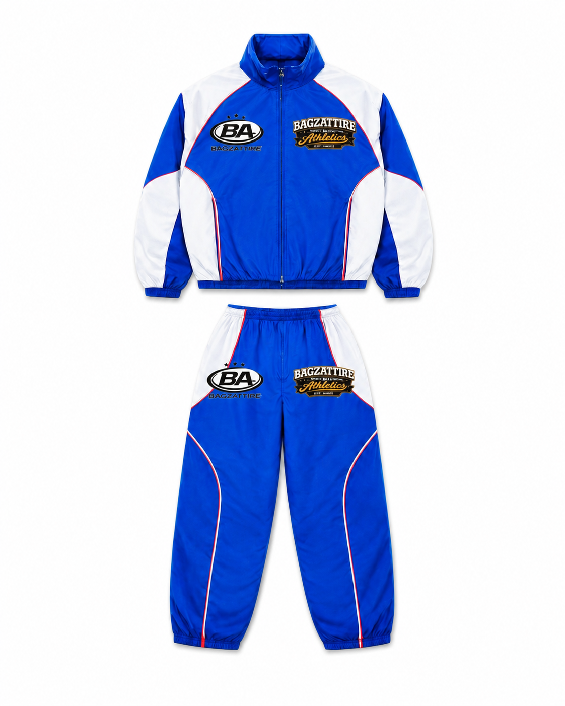 BagzAttire “Royal Sport” Windbreaker Track Set