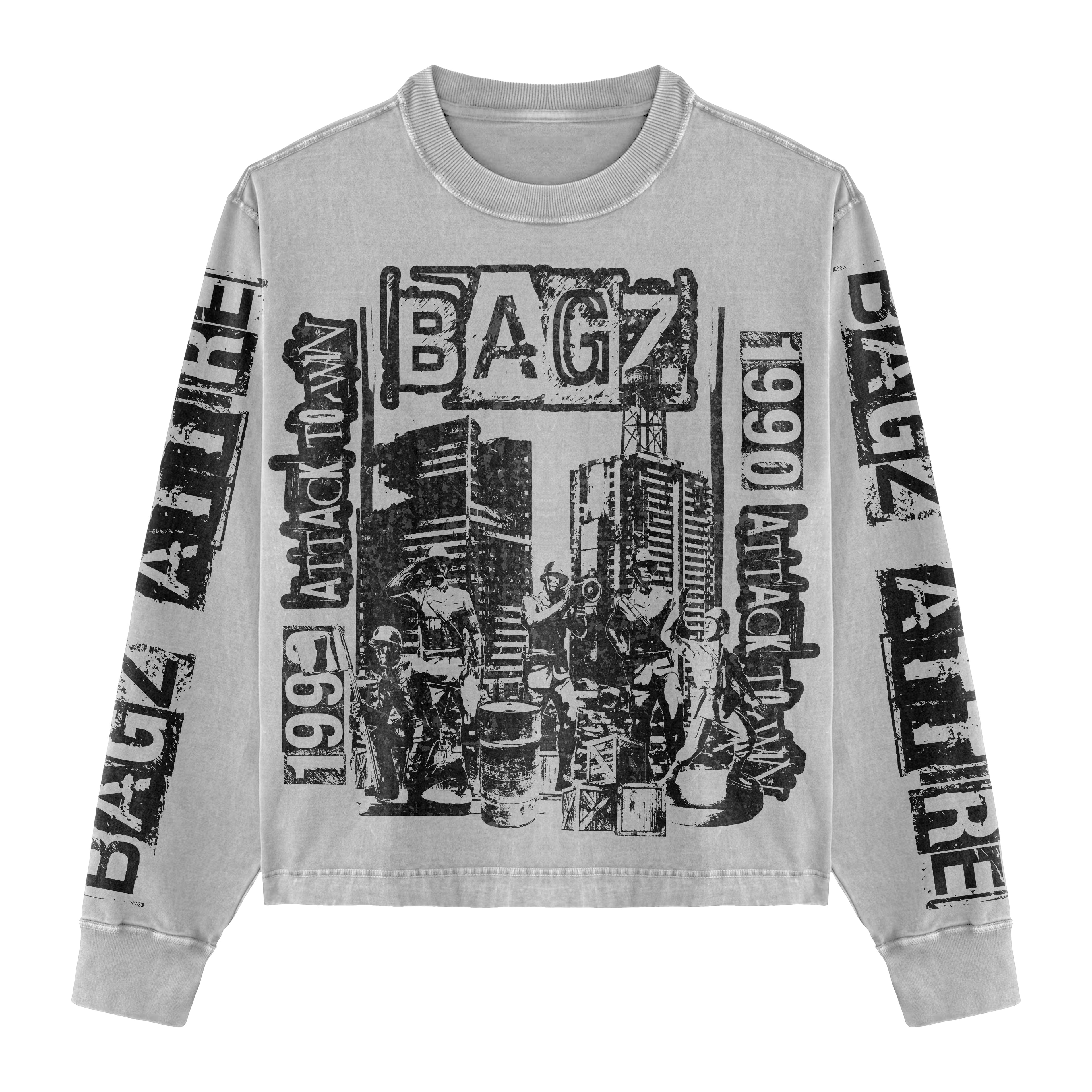 BagzAttire “Attack To Win” Long Sleeve Shirts